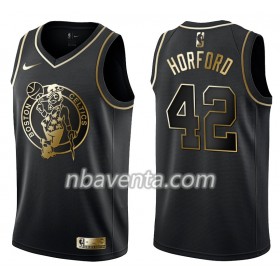 Camiseta Hombre Boston Celtics Al Horford 42 Nike Negro Golden Edition Swingman